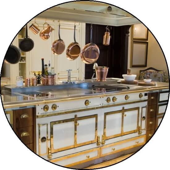 Luxury kitchen La Cornue Oven Fridge Repair Installation London